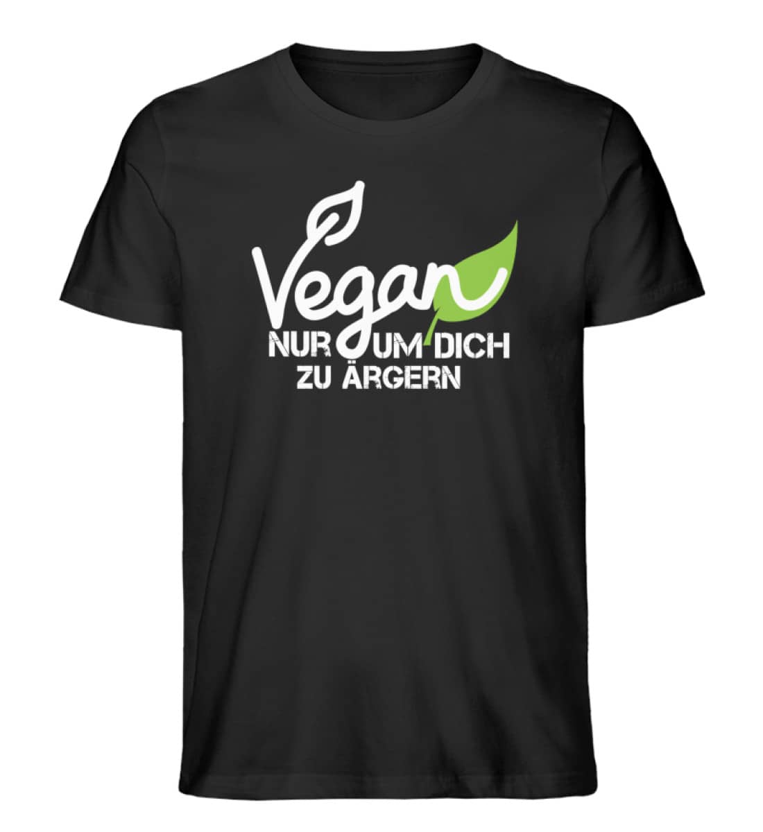 Vegan - Nur um dich zu ärgern  - Herren Premium Organic Shirt