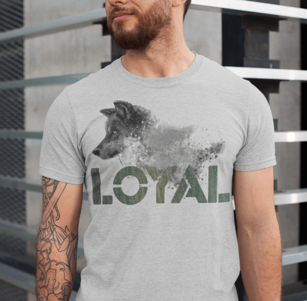 Stay-Loyal-T-Shirt-Melange