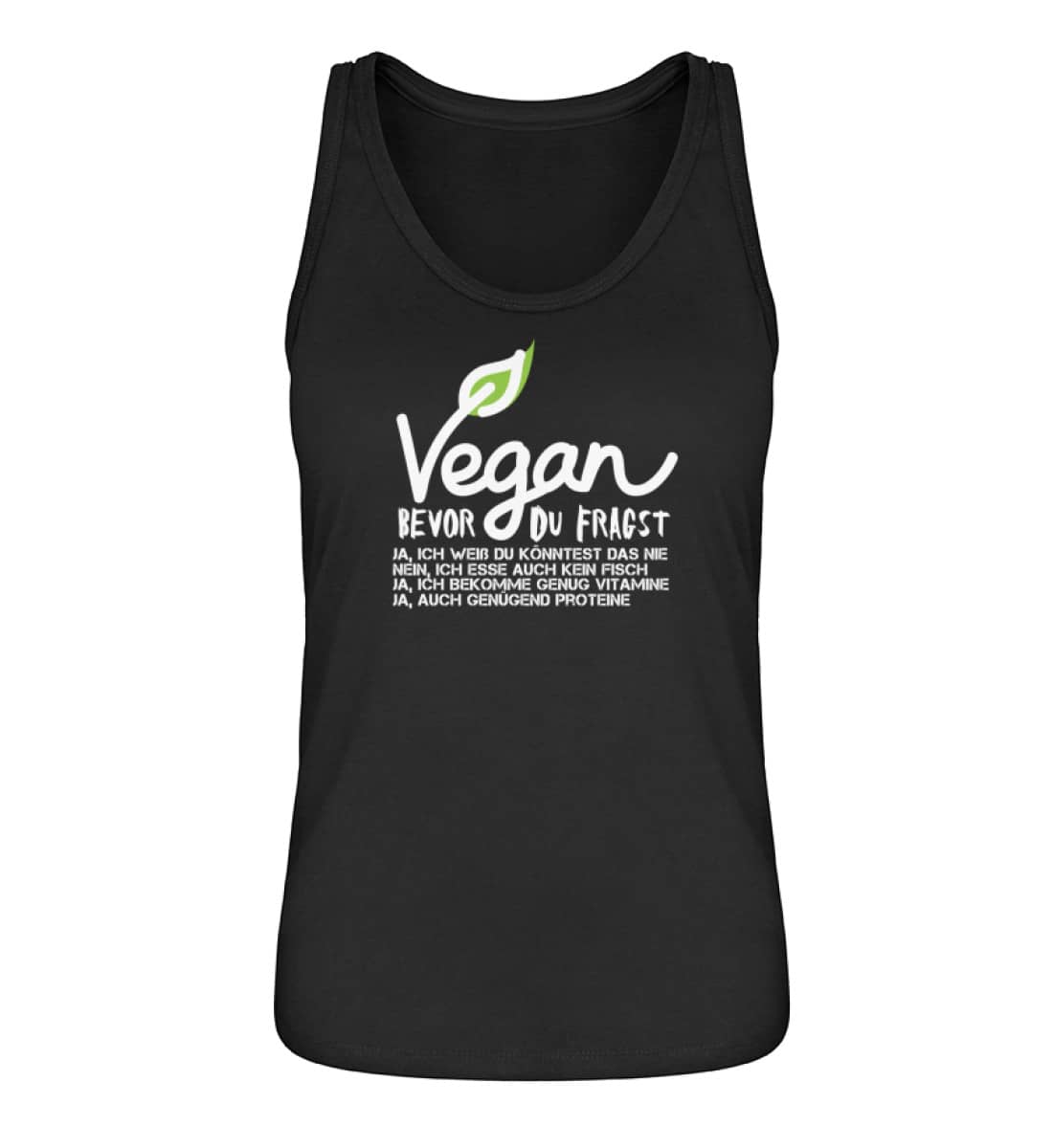 Vegan - Bevor du fragst  - Damen Premium Organic Tanktop ST/ST