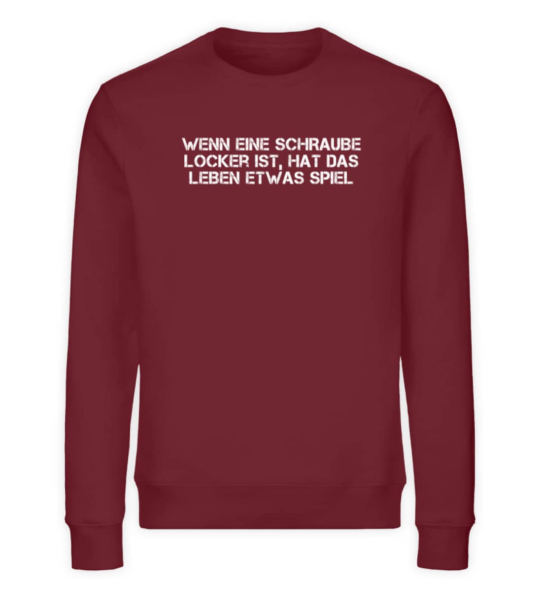 Schraube locker - Unisex Organic Sweatshirt-6883