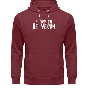 Proud to be Vegan - Unisex Organic Hoodie-6883