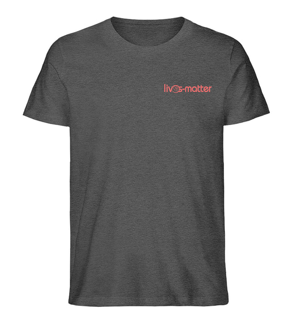 Lives Matter Logo - Herren Premium Organic Shirt-6898