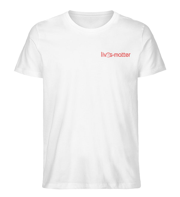 Lives Matter Logo - Herren Premium Organic Shirt-3