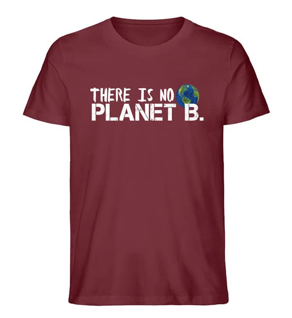 There is no Planet B. - Herren Premium Organic Shirt-6883