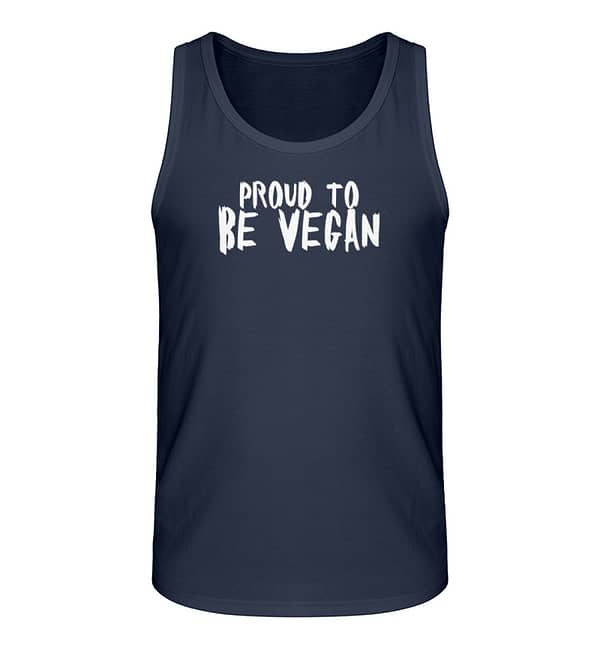 Proud to be Vegan - Herren Organic Tank-Top-6887