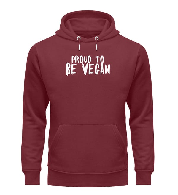 Proud to be Vegan - Unisex Organic Hoodie-6883