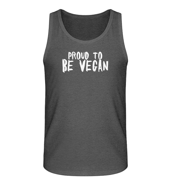 Proud to be Vegan - Herren Organic Tank-Top-6898