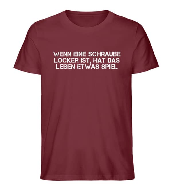 Schraube locker - Herren Premium Organic Shirt-6883