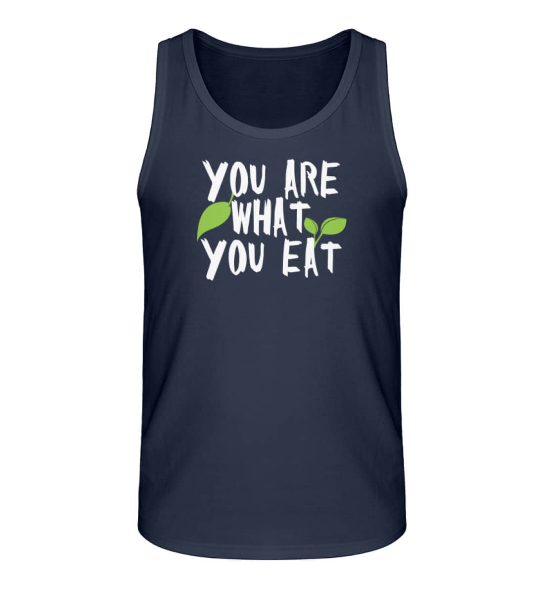 You Are What You Eat - Herren Organic Tank-Top-6887