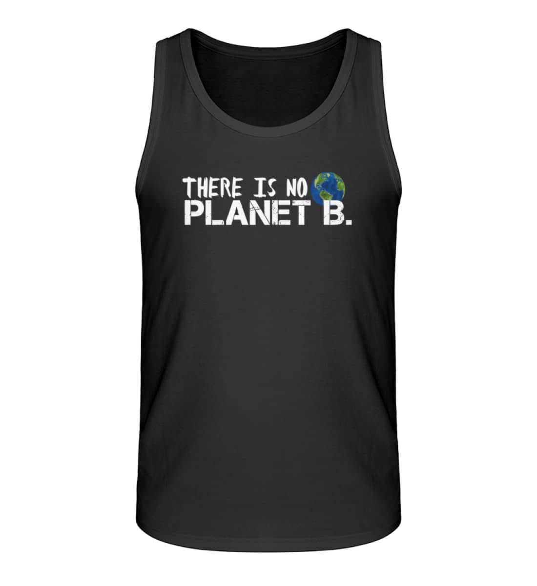 There is no Planet B. - Herren Organic Tank-Top-16