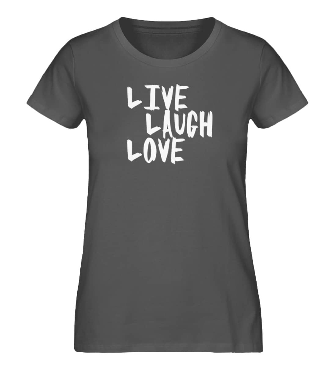 Live, Laugh, Love - Damen Premium Organic Shirt-6896