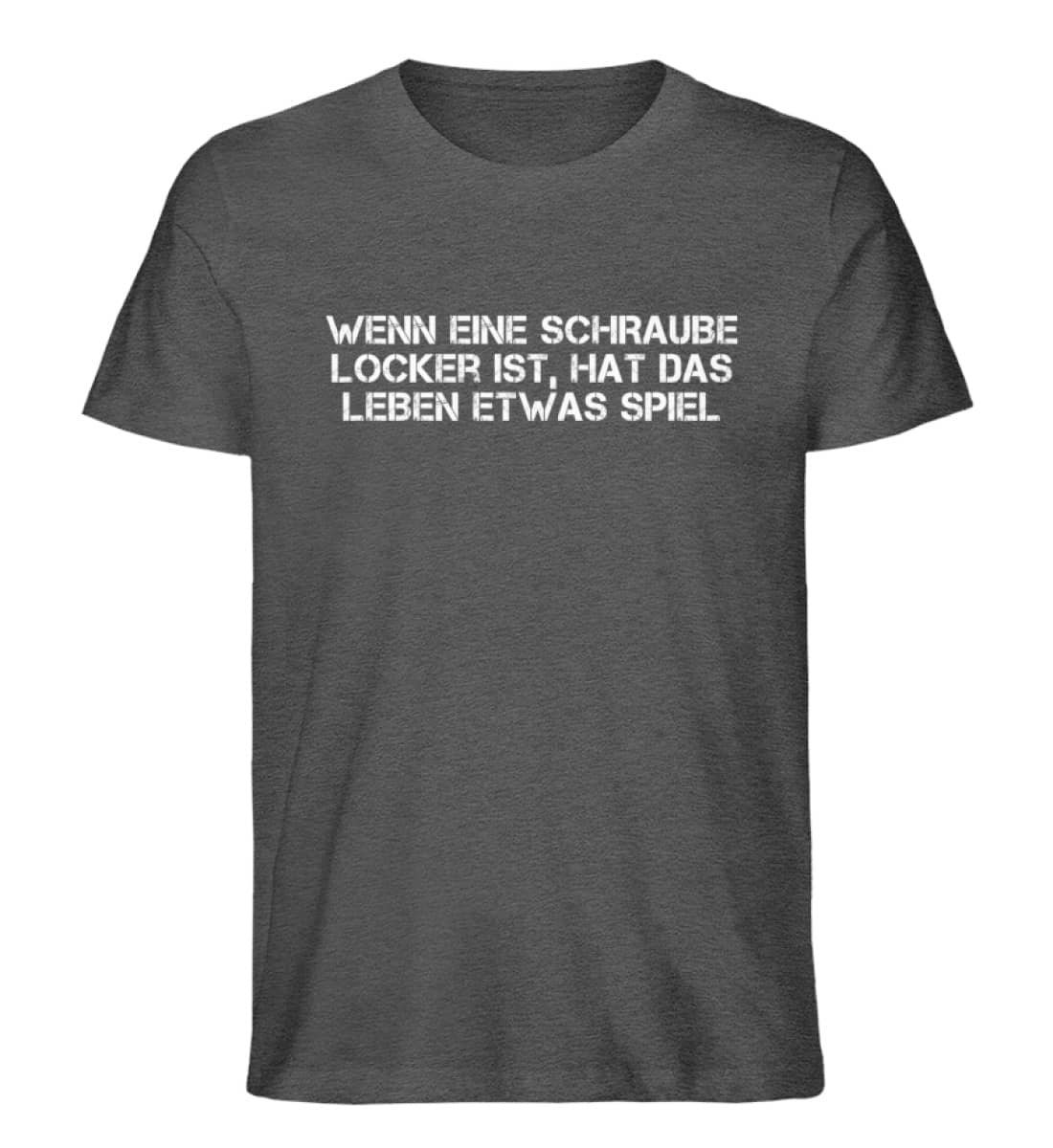 Schraube locker - Herren Organic Melange Shirt-6898