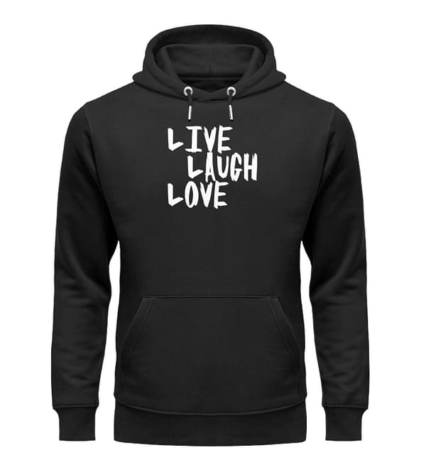 Live, Laugh, Love - Unisex Organic Hoodie-16