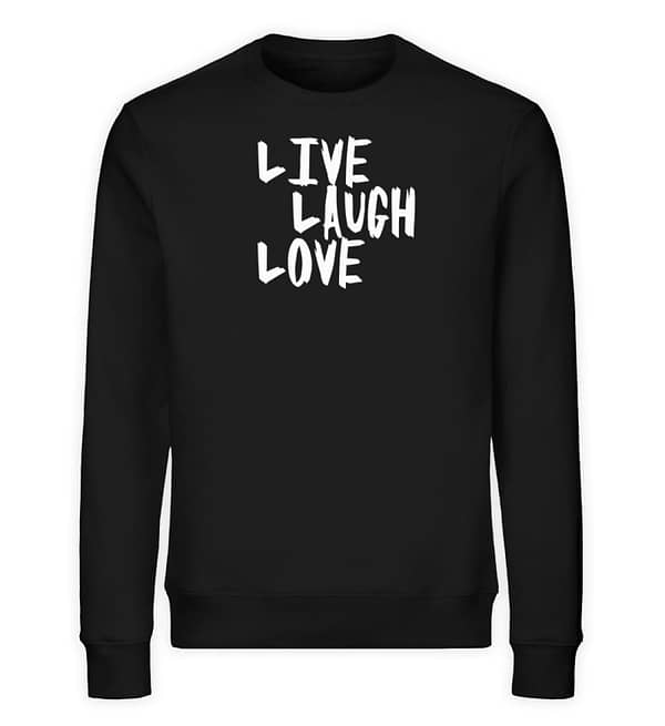 Live, Laugh, Love - Unisex Organic Sweatshirt-16