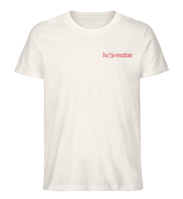 Lives Matter Logo - Herren Premium Organic Shirt-6881