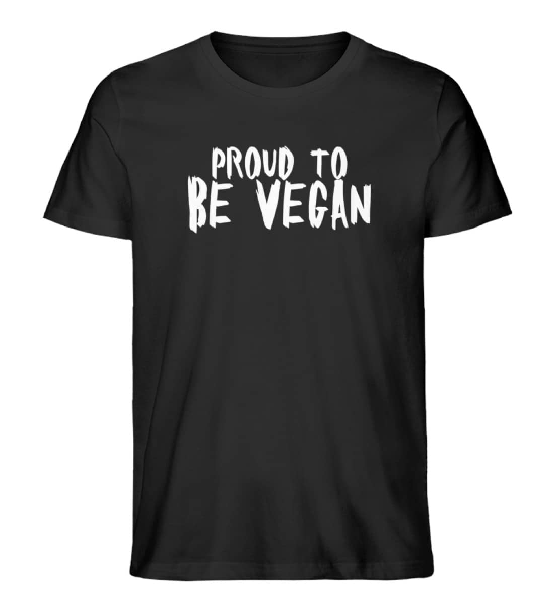 Proud to be Vegan - Herren Premium Organic Shirt-16