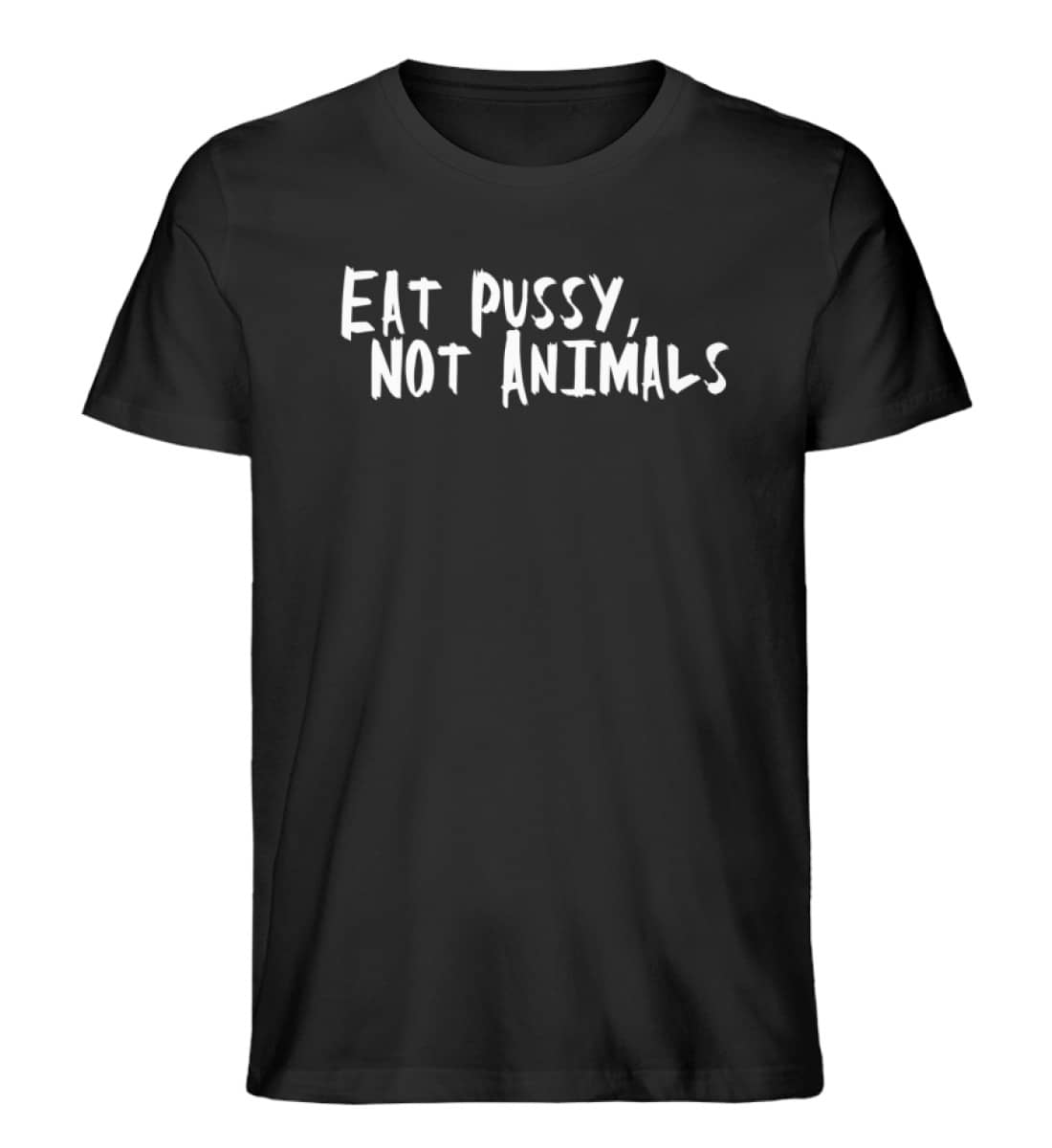 Eat Pussy, not Animals - Herren Premium Organic Shirt-16